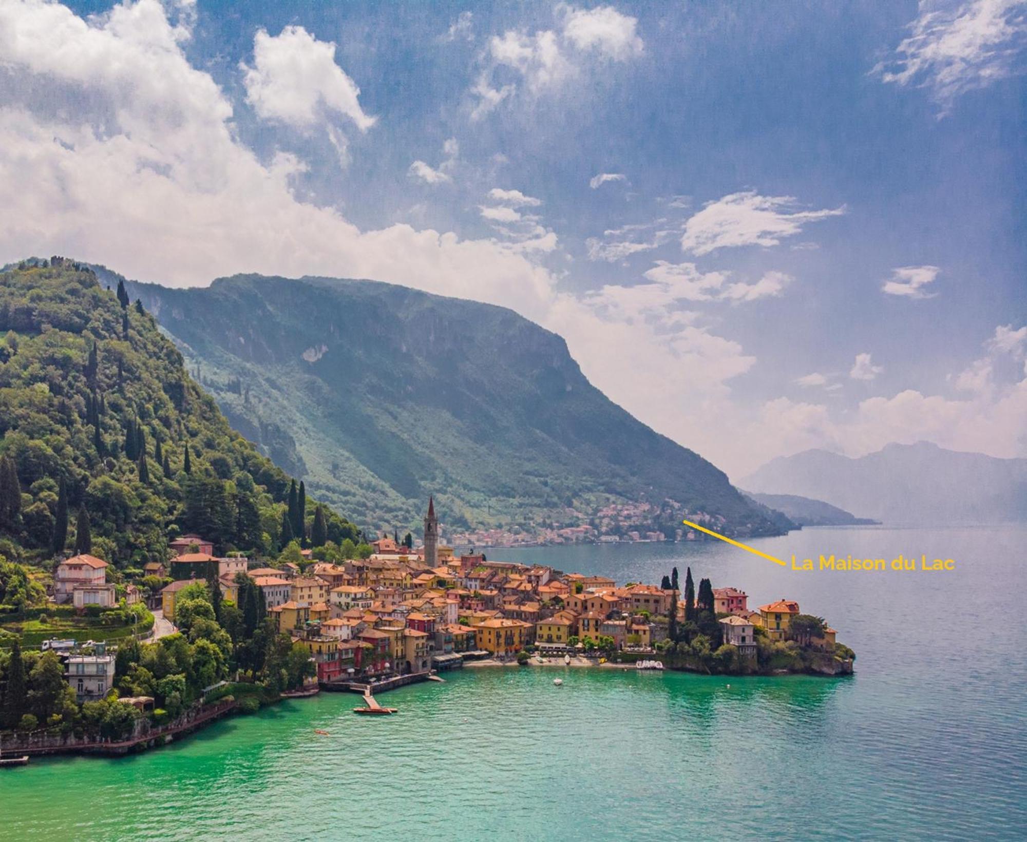 La Maison Du Lac Varenna Esterno foto
